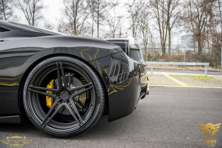  Ferrari 458 Italia Murdered Out by Luxury Customs 2014 года  (фото 12 из 23)